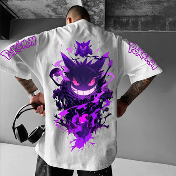 Unisex Anime Inspired Vintage T-Shirt丨Pokémon