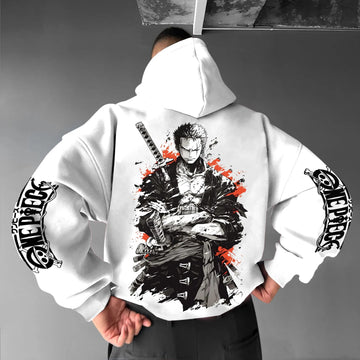 Unisex Anime Graphic Streetwear Vintage Hoodie