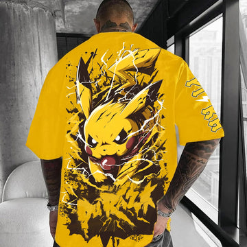 Unisex Anime Inspired Vintage T-Shirt丨Pokémon