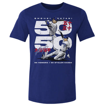 Shohei Ohtani Los Angeles D 50-50 Club Japanese T-Shirt