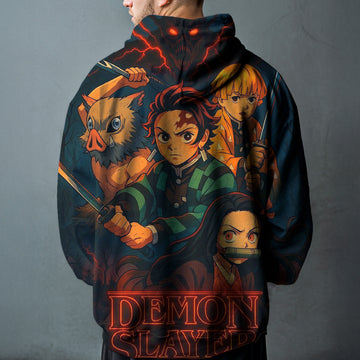 Limited Anime Slayer Vintage Hoodie