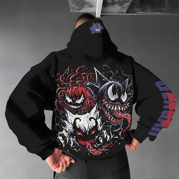 Unisex “Pokémon” Anime Graphic Streetwear Vintage Hoodie