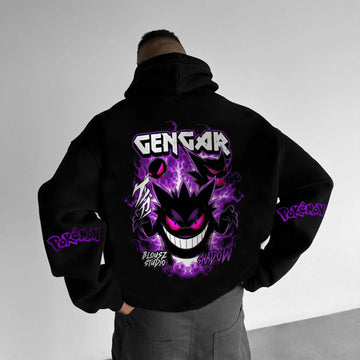 Unisex “Pokémon” Anime Graphic Streetwear Vintage Hoodie
