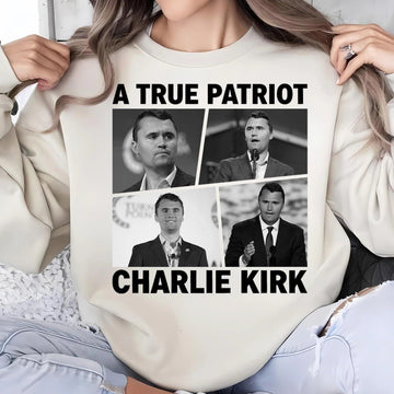 Patriotic Charlie Kirk Sweatshirt