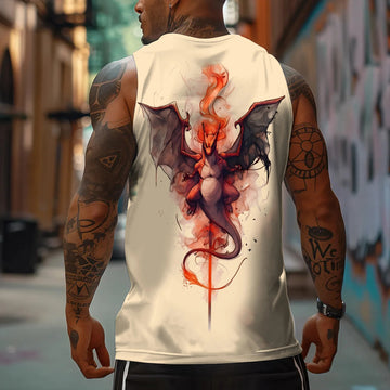 Unisex “Pokémon” Casual Anime Tank Top
