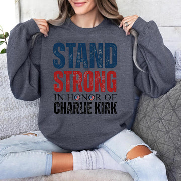 Charlie Kirk Png, Stand Strong, In Memory Of Charlie Kirk, Rest In Peace for Him, RIP Charlie Kirk
