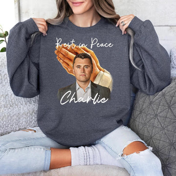 Rest in Peace Charlie Shirt, A True Patriot Charlie Kirk Sweatshirt