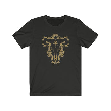 Black Bulls Squad Emblem Unisex Short Sleeve Tee