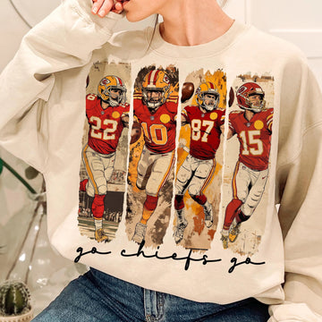 Football kelce mahomes Sweatshirt