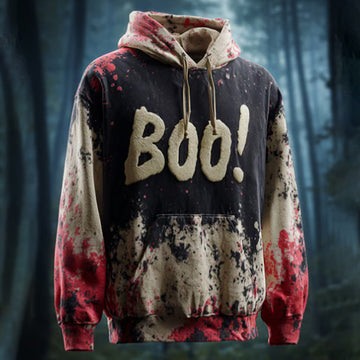 Men's Horror Retro Party Halloween Art Hoodie
