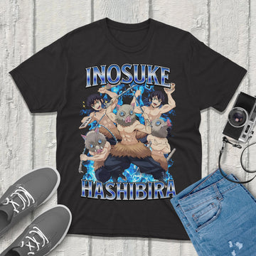 Inosuke Hashibira Kimetsu no Yaiba Demon Slayer T-Shirt