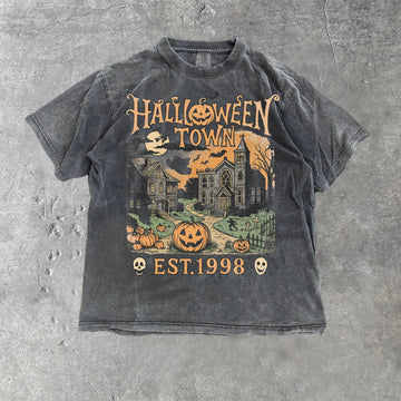 Halloweentown Est 1998 Vintage 90s Style Graphic T-Shirt