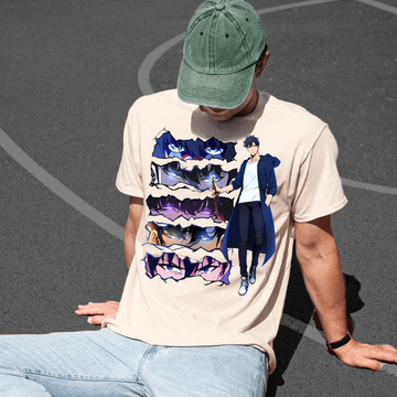 Sung Jin- woo T-shirt, Shadow monarch shirt, Solo Leveling T-shirt