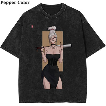 Seik0 Goth Graphic Tee - Seik0 Ayase - Santa Dodoria - Dandadan Shirt