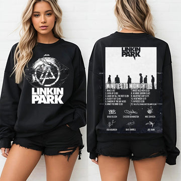 Linkin Park Double-sided printed round-neck sweatshirt