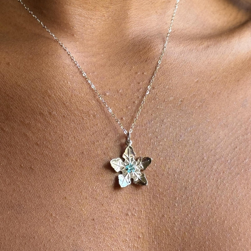 Custom Tree Star Leaf Necklace