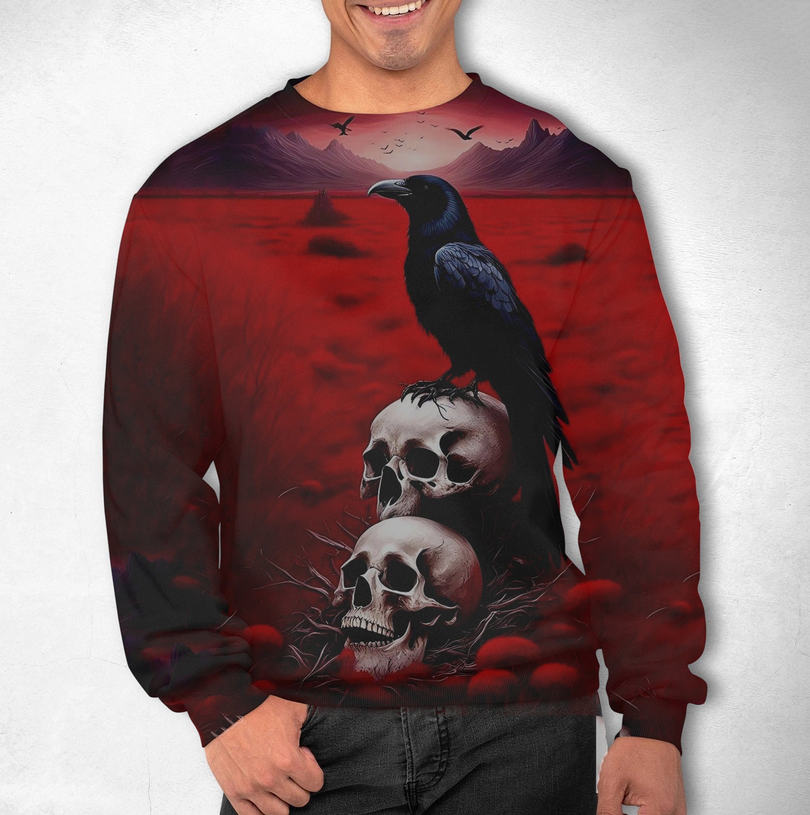 The atmosphere of death on Halloween Sweatshirt