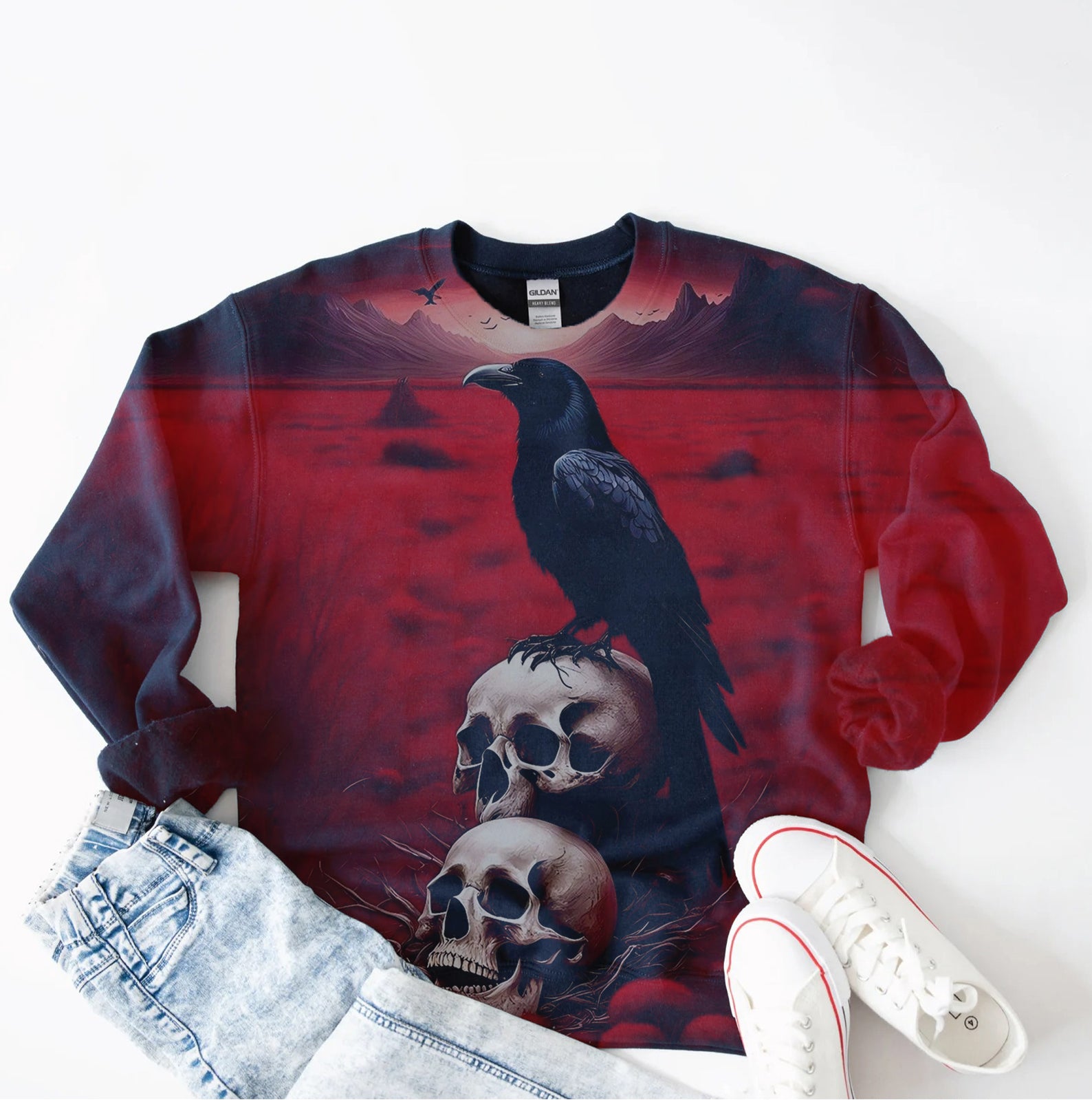 The atmosphere of death on Halloween Sweatshirt