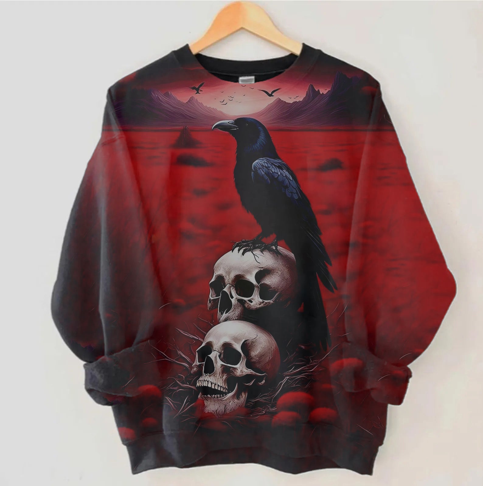 The atmosphere of death on Halloween Sweatshirt