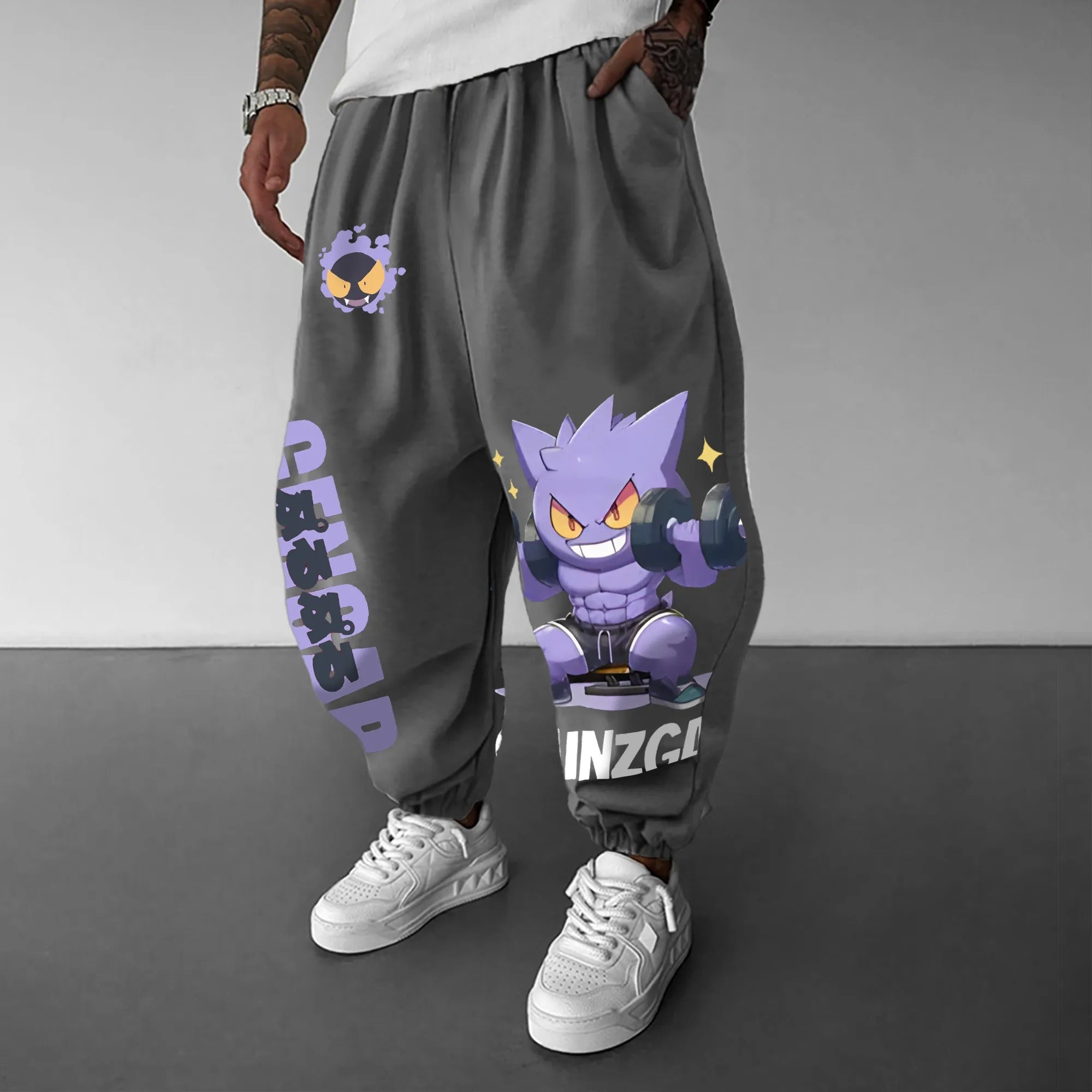 Unisex “Pokémon” Casual Anime Streetwear Pants