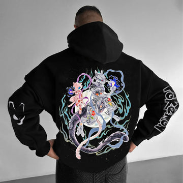 Unisex “Pokémon” Anime Graphic Streetwear Vintage Hoodie