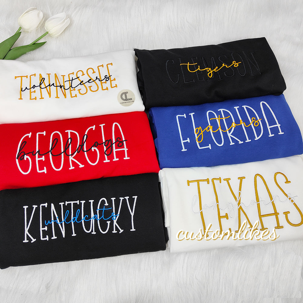 Custom Game Day Sweatshirt With Team Name