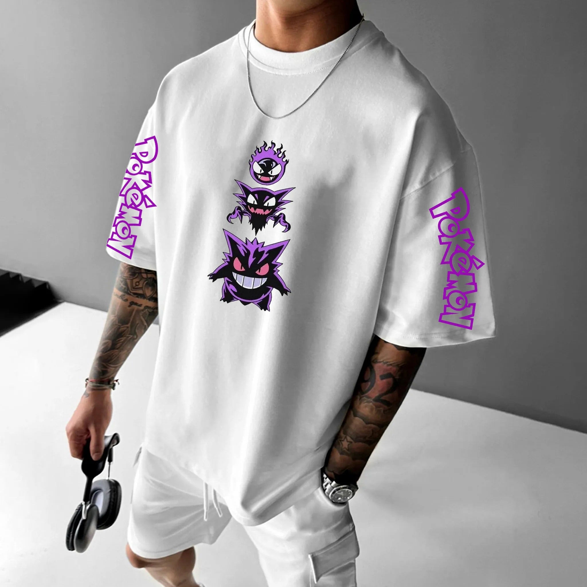 Unisex Anime Inspired Vintage T-Shirt丨Pokémon