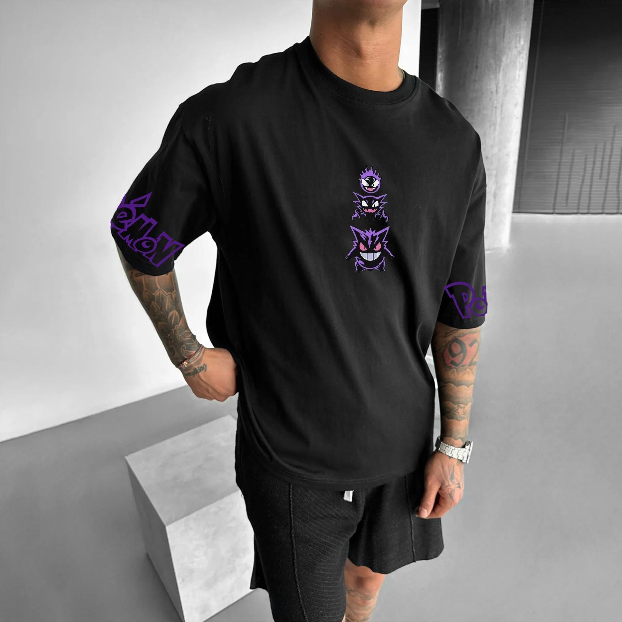 Unisex Anime Inspired Vintage T-Shirt丨Pokémon