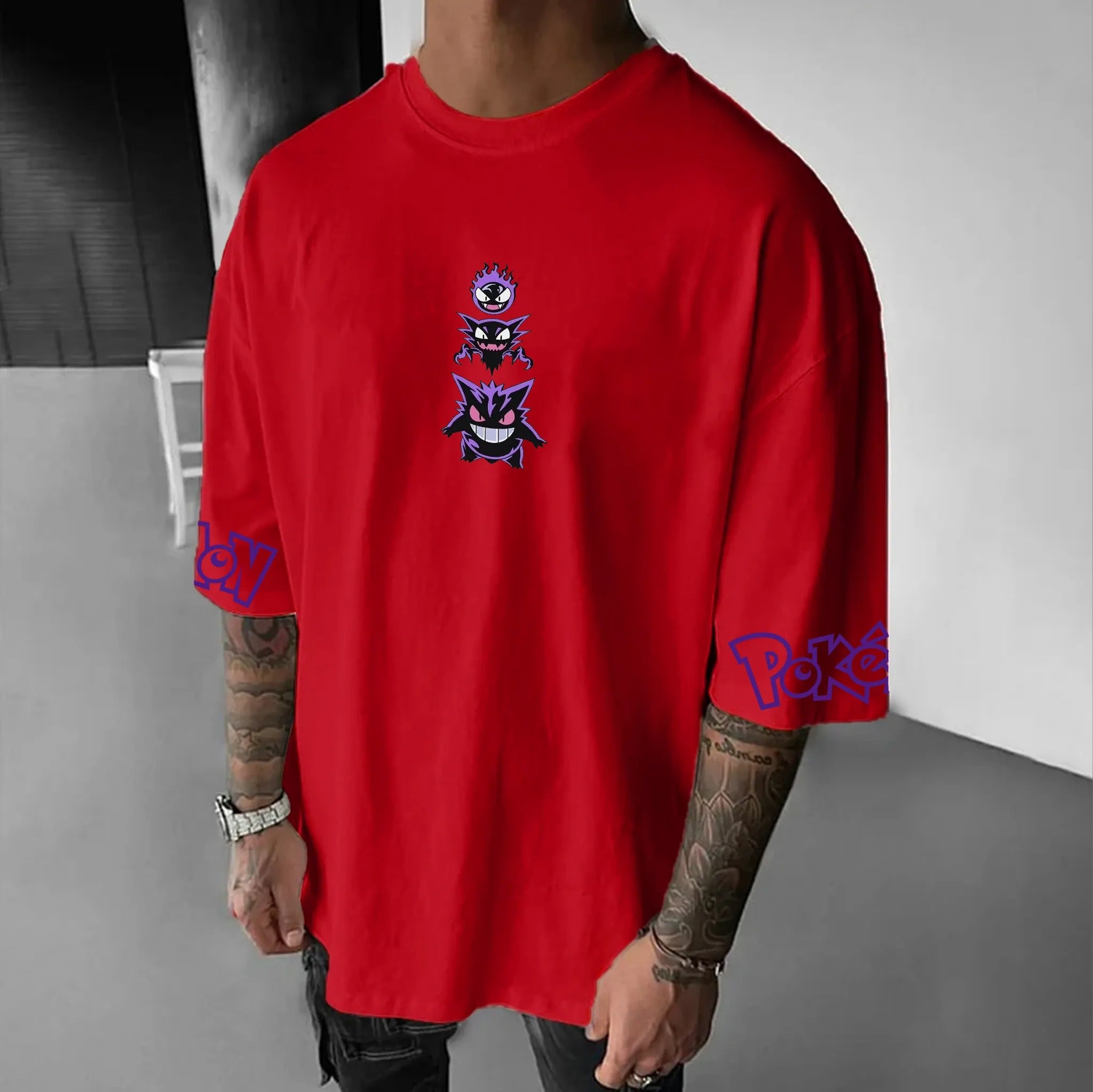 Unisex Anime Inspired Vintage T-Shirt丨Pokémon