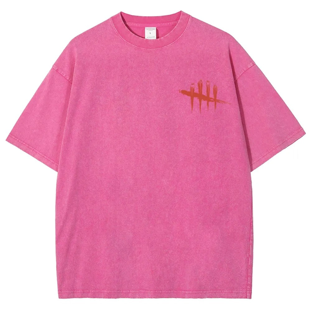 Horror Film Unisex Fit Washed T-Shirt