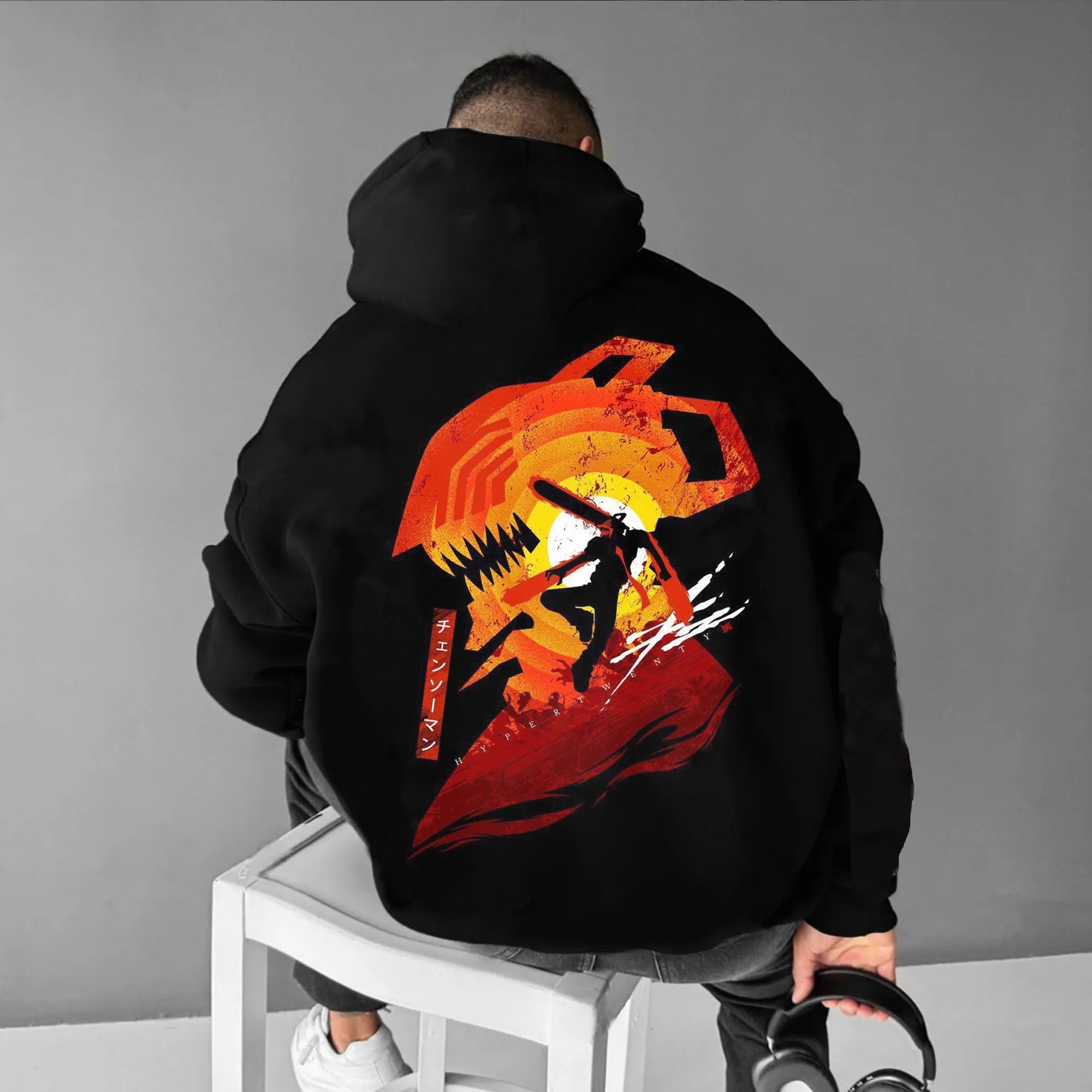 chainsaw man: the movie – reze arc Printed Hoodie