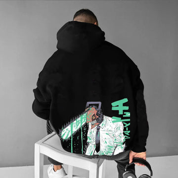 chainsaw man Printed Hoodie