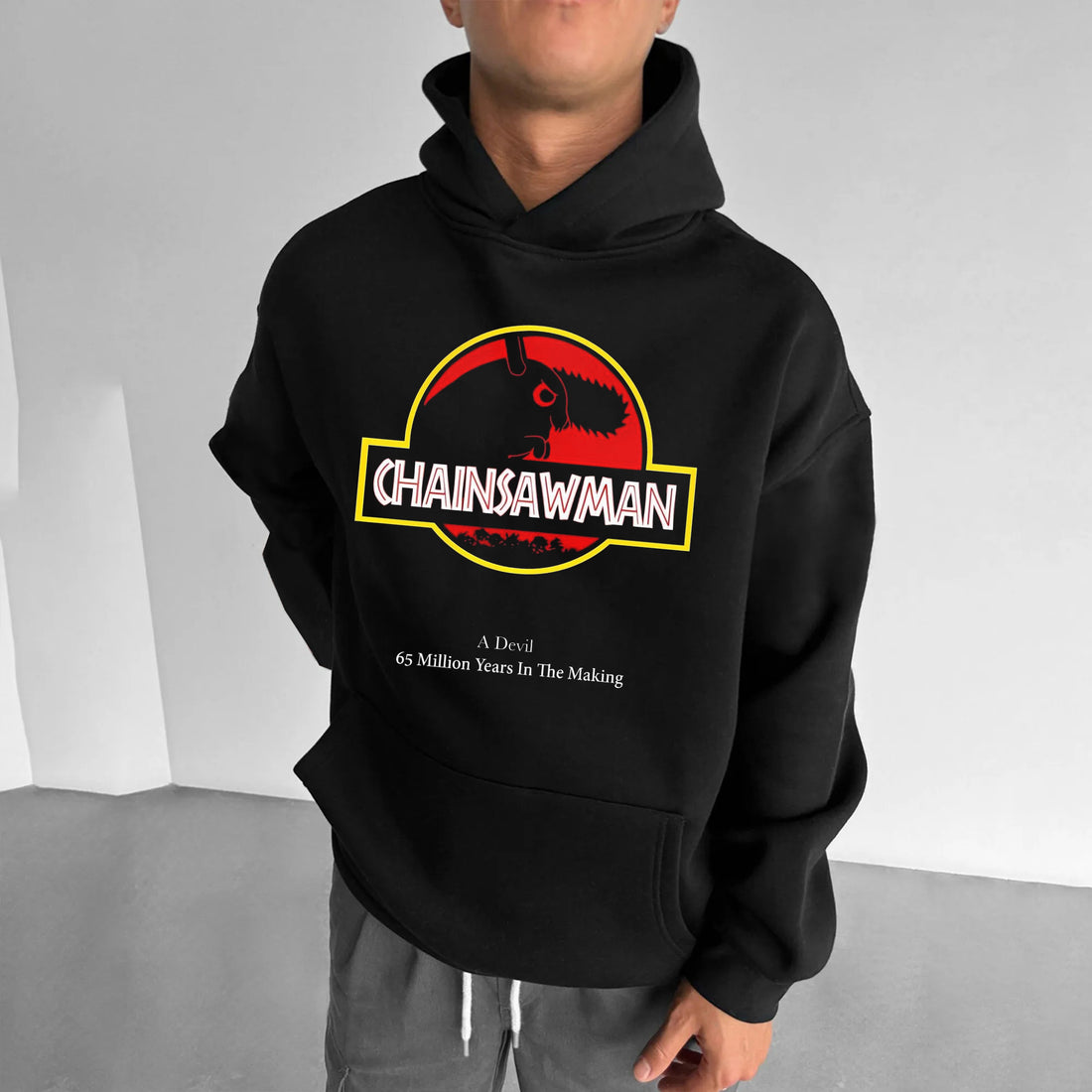 chainsaw man Printed Hoodie