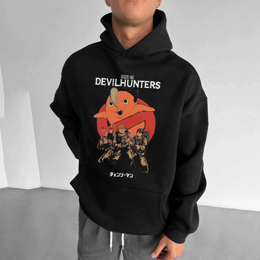 chainsaw man Printed Hoodie