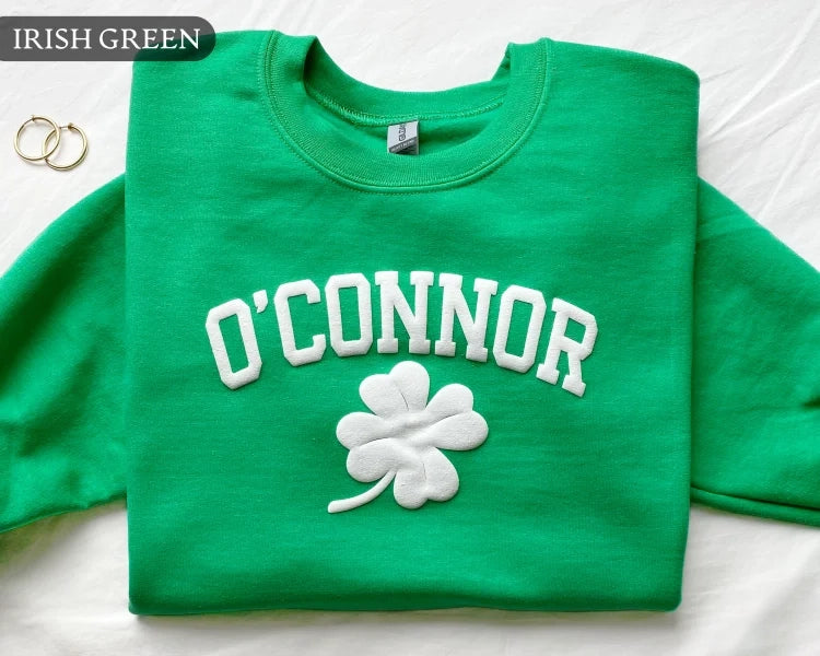 Personalized Name St Patrick's Day Sweatshirt