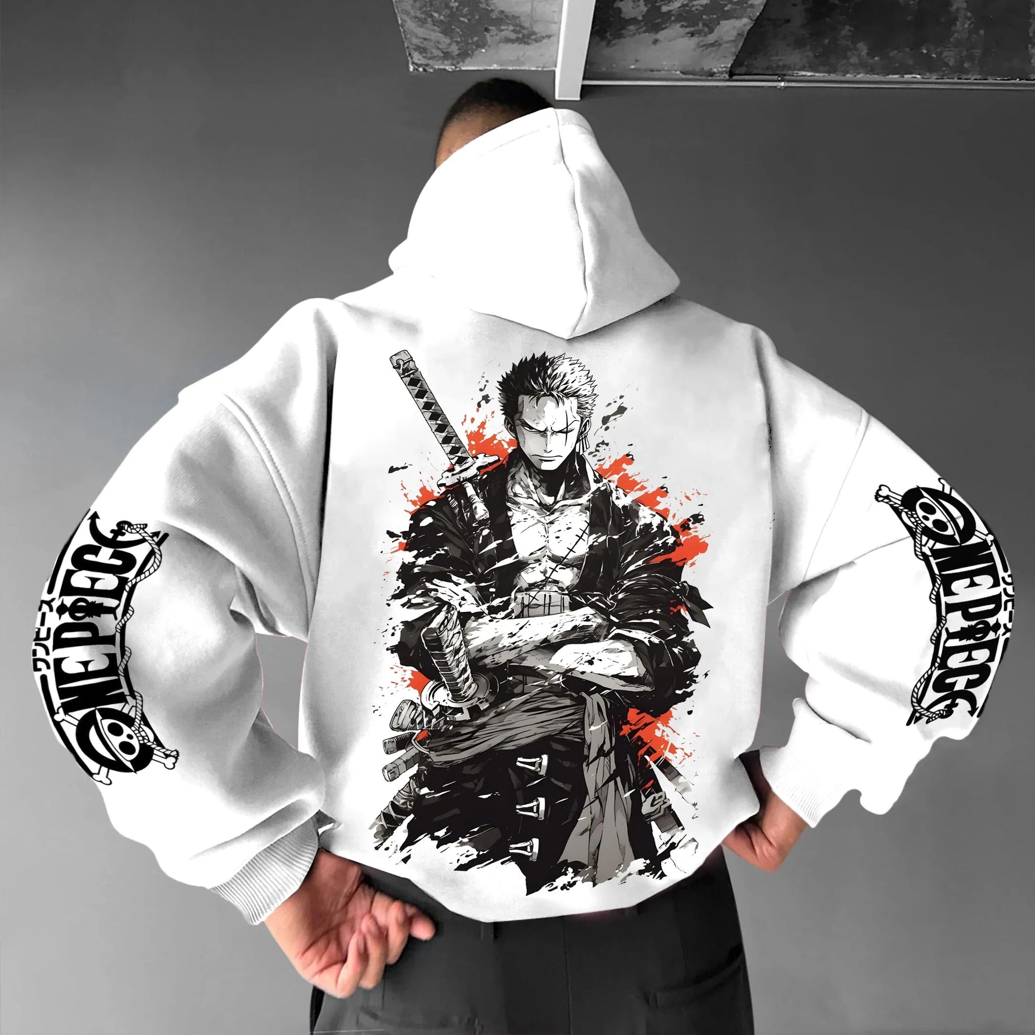 Unisex Anime Graphic Streetwear Vintage Hoodie