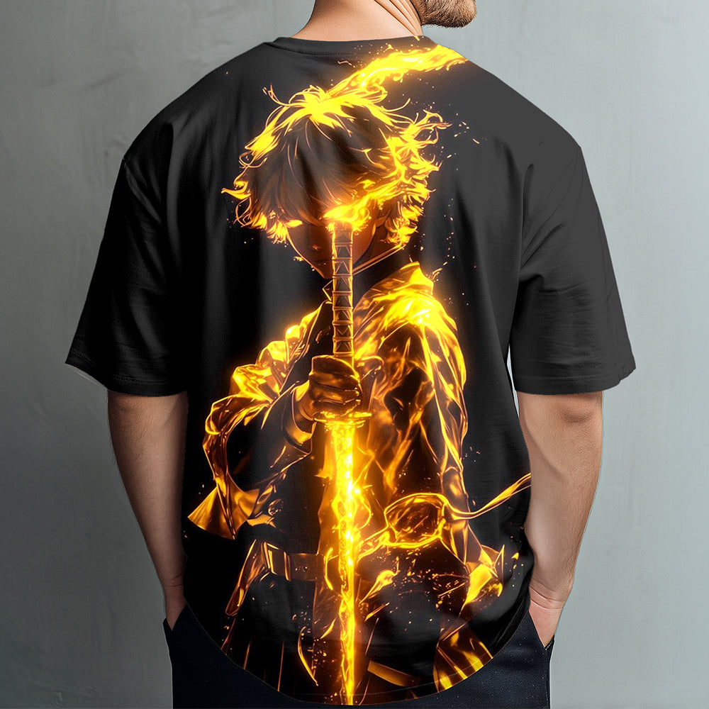 Men's Fashion Comic Short Sleeve