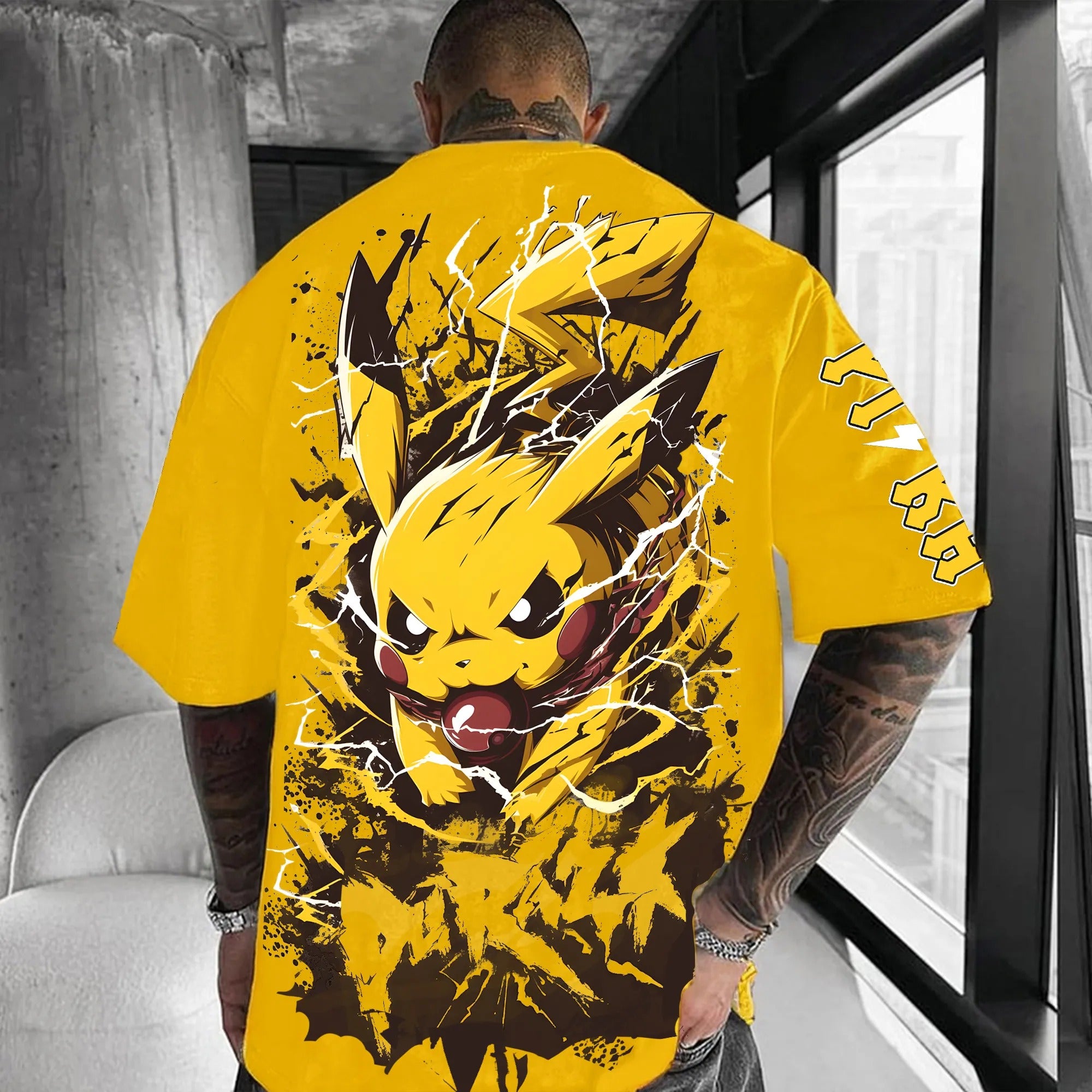 Unisex Anime Inspired Vintage T-Shirt丨Pokémon