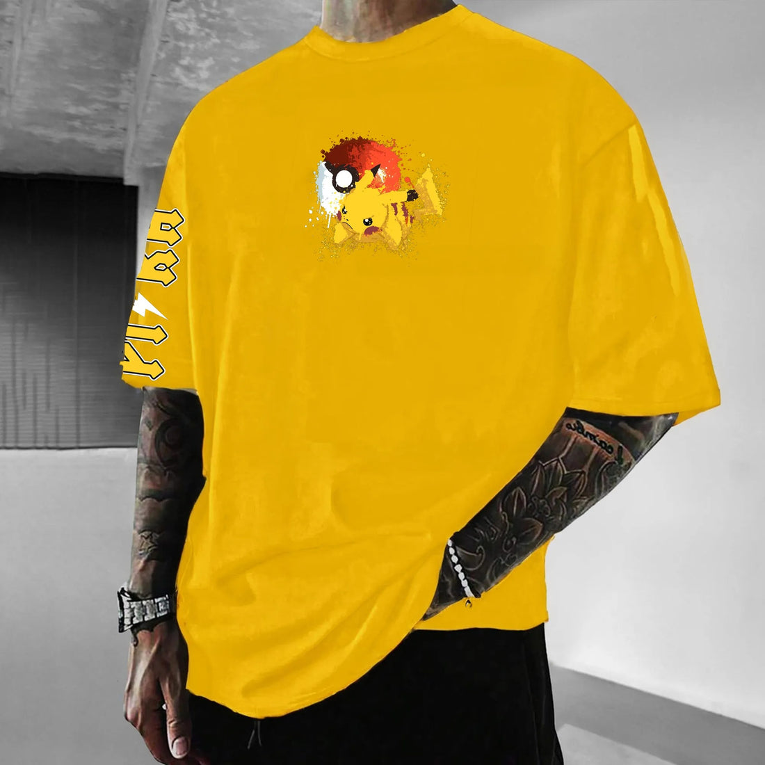 Unisex Anime Inspired Vintage T-Shirt丨Pokémon