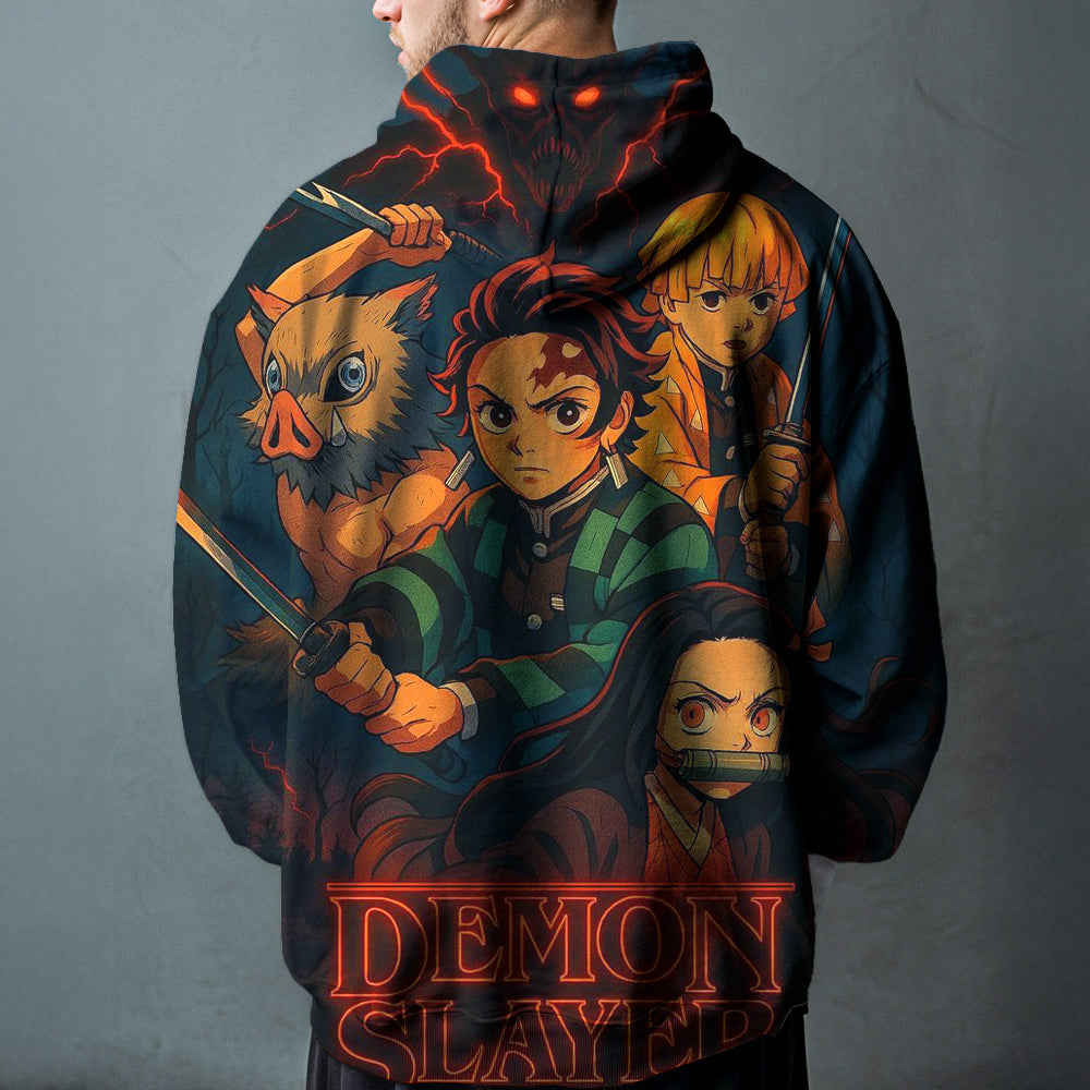 Limited Anime Slayer Vintage Hoodie