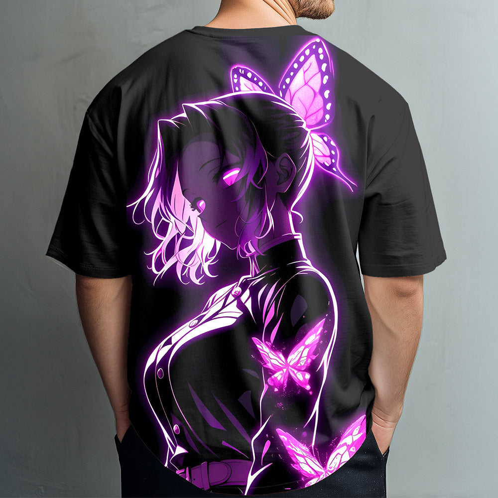 Men's Fashion Anime Short Sleeve