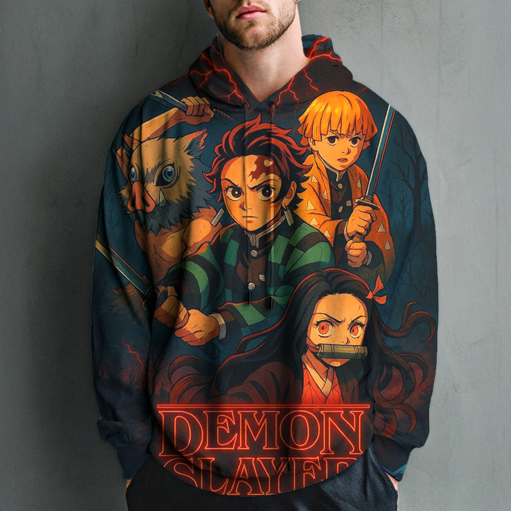 Limited Anime Slayer Vintage Hoodie