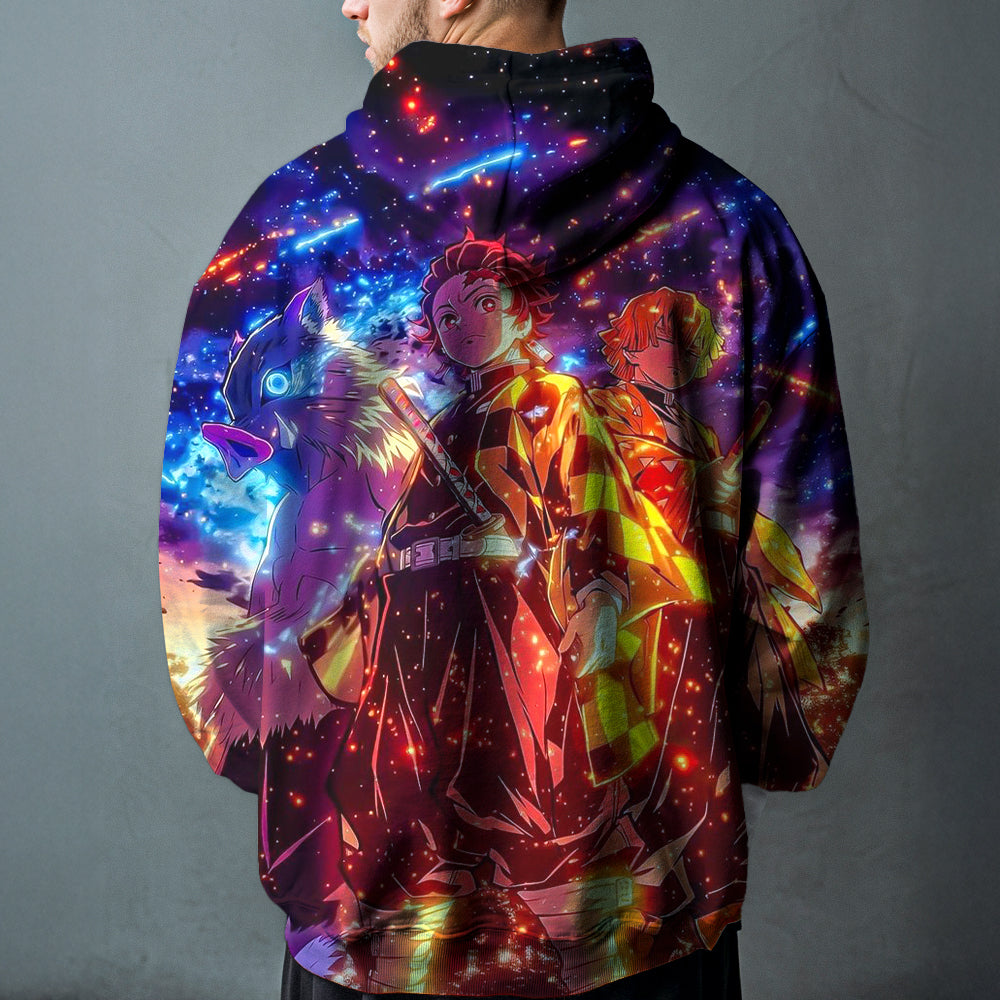 Anime Demon Slay Gift Men and Women Hoodie