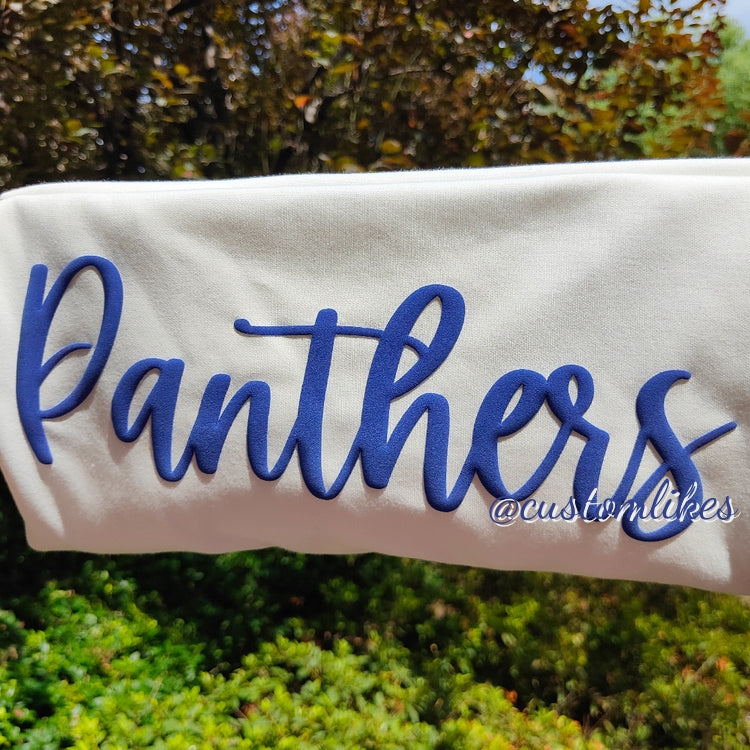 Custom Football Team Puff Sweatshirt 2024