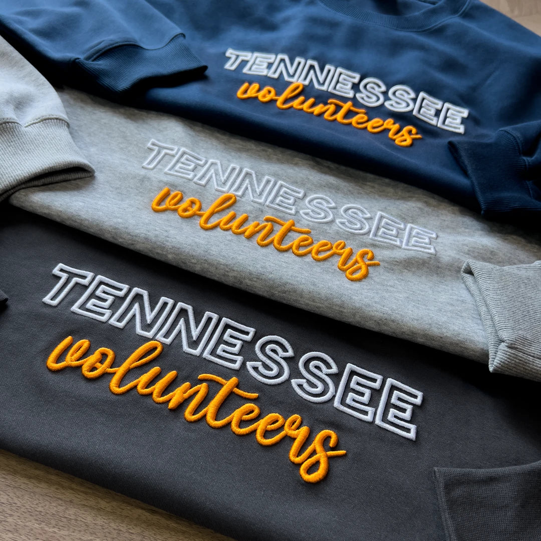 Custom 3D PUFF Embroidery Team Sweatshirt