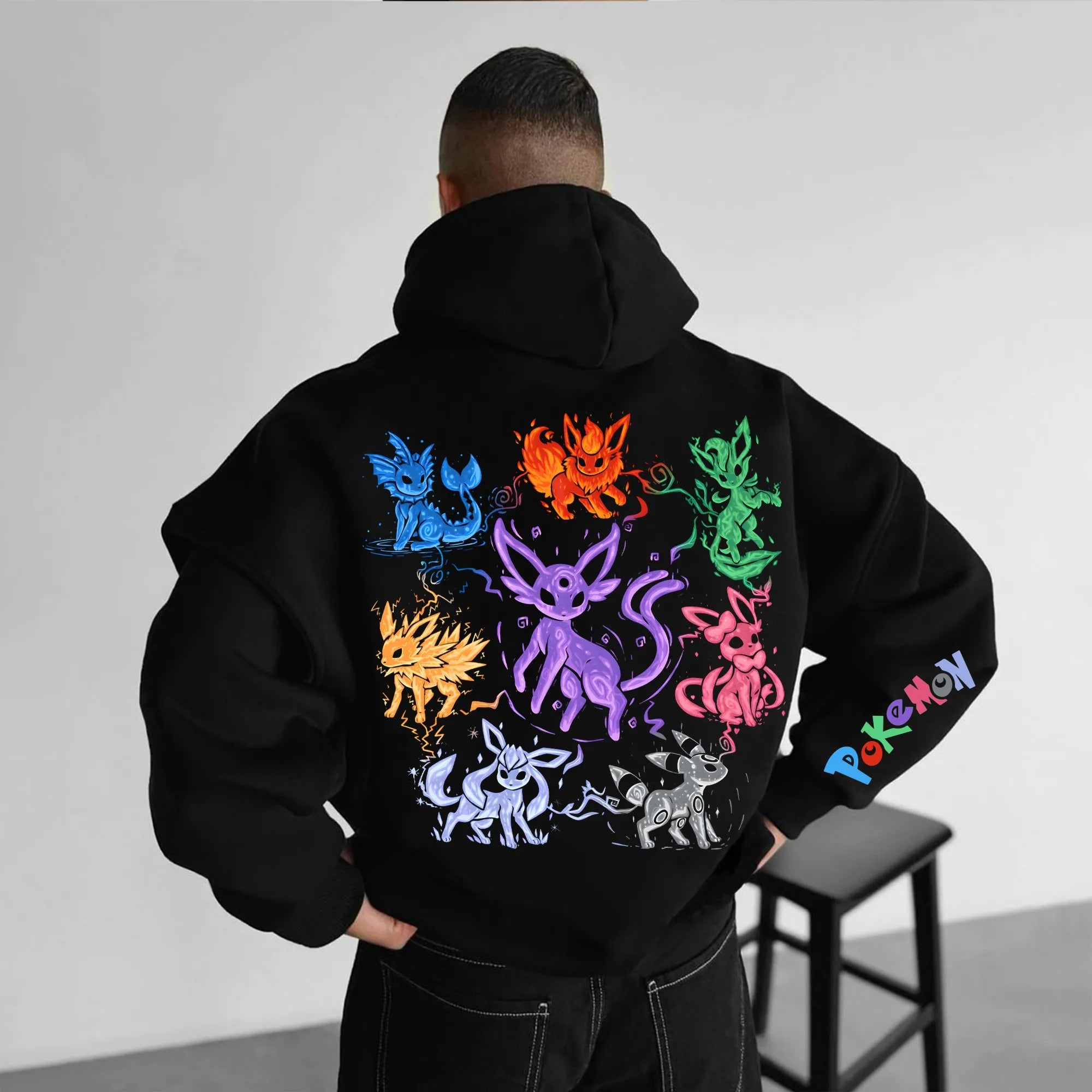 Unisex Anime Graphic Streetwear Vintage Hoodie丨Pokémon