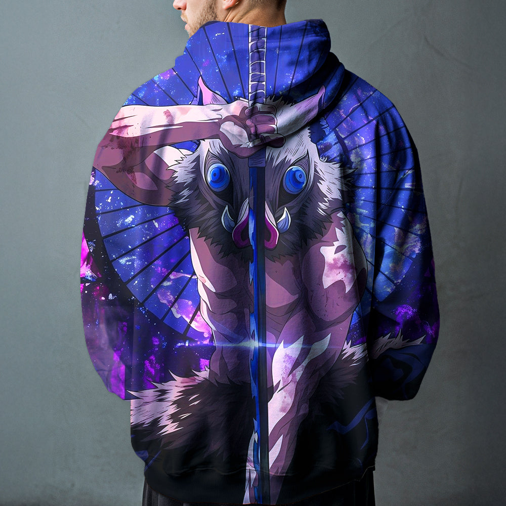 nosuke Hashibira Kimetsu no Yaiba Demon Slayer Hoodie
