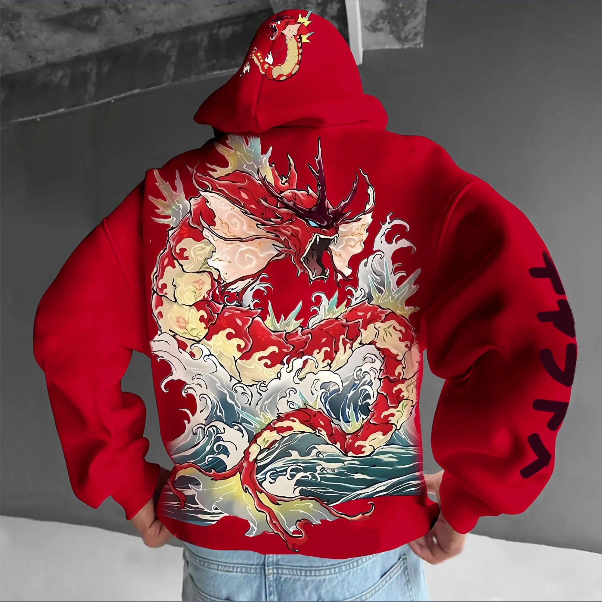 Unisex “Pokémon” Anime Graphic Streetwear Vintage Hoodie