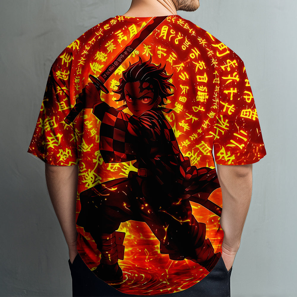Demon Slay Anime Shirt Anime Shirt Slayer Anime Shirt Demon Anime Graphic Shirt