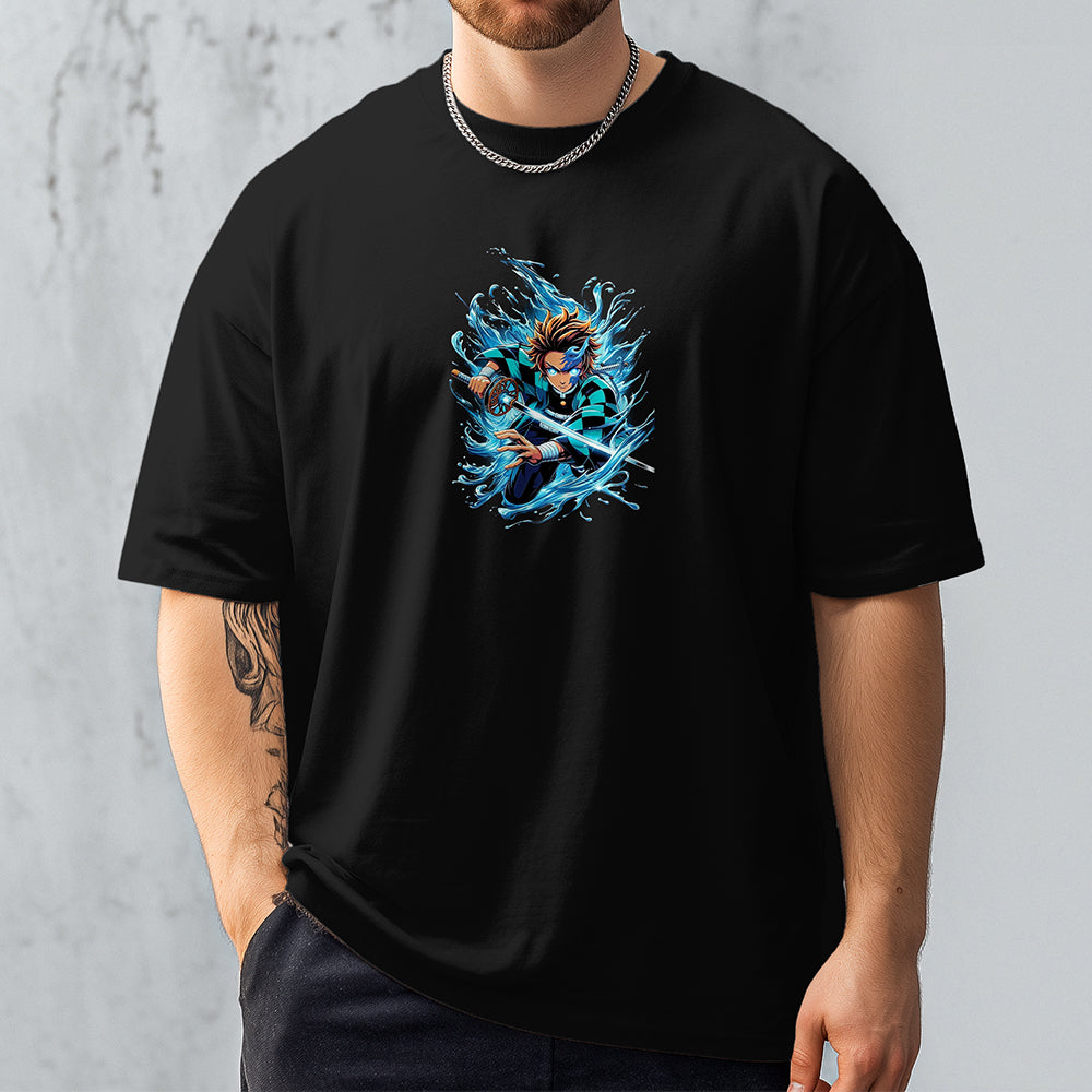 Demon Slayer Kamado Tanjirou Printed T-shirt